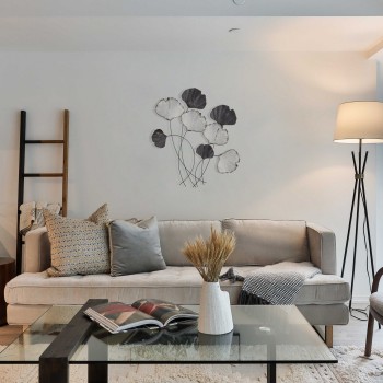 Decorative Metal Wall Accessory Vuzuh 2 Multicolor