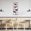 Wallxpert Decorative Metal Accessory Wine - 1 Multicolor