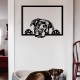 Wallxpert Decorative Metal Wall Accessory Enzo 7054 Black