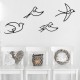 Decorative Metal Wall Accessory Hope Black