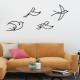 Decorative Metal Wall Accessory Hope Black
