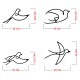 Decorative Metal Wall Accessory Hope Black