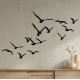 Decorative Metal Wall Accessory Migration Black Wallxpert Decorative Metal Wall Accessory Migration Black