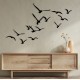 Decorative Metal Wall Accessory Migration Black Wallxpert Decorative Metal Wall Accessory Migration Black