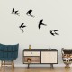 Decorative Metal Wall Accessory Ebabil Black
