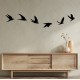 Decorative Metal Wall Accessory Umudo Black