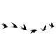 Decorative Metal Wall Accessory Umudo Black