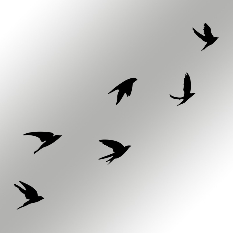 Decorative Metal Wall Accessory Umudo Black