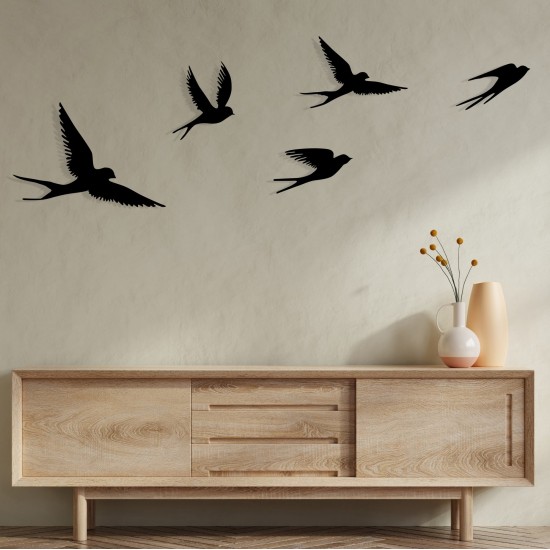 Decorative Metal Wall Accessory Crow Black Wallxpert Decorative Metal Wall Accessory Crow Black