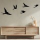Decorative Metal Wall Accessory Crow Black Wallxpert Decorative Metal Wall Accessory Crow Black