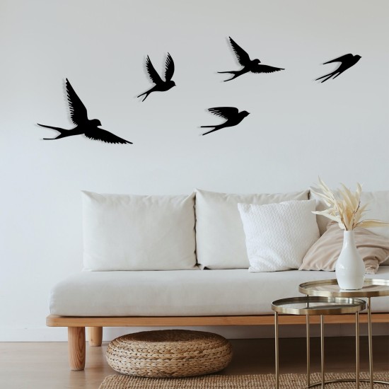 Decorative Metal Wall Accessory Crow Black Wallxpert Decorative Metal Wall Accessory Crow Black