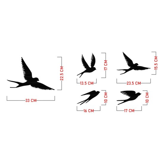 Decorative Metal Wall Accessory Crow Black Wallxpert Decorative Metal Wall Accessory Crow Black