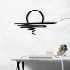 Decorative Metal Wall Accessory Sparkle Black Decorative Metal Wall Accessory Sparkle Black