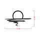 Decorative Metal Wall Accessory Sparkle Black Decorative Metal Wall Accessory Sparkle Black