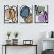 Decorative Metal Wall Accessory Viyana Multicolor Decorative Metal Wall Accessory Viyana Multicolor