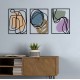 Decorative Metal Wall Accessory Viyana Multicolor Decorative Metal Wall Accessory Viyana Multicolor