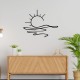 Decorative Metal Wall Accessory Alborada Black Wallxpert Decorative Metal Wall Accessory Alborada Black