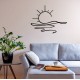 Decorative Metal Wall Accessory Alborada Black Wallxpert Decorative Metal Wall Accessory Alborada Black