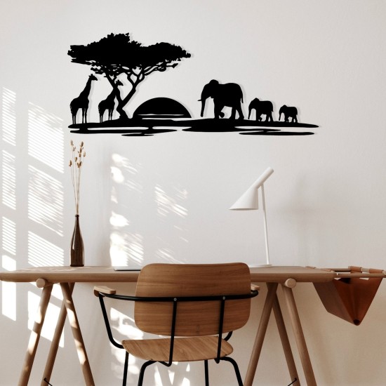 Decorative Metal Wall Accessory Primavera Black Wallxpert Decorative Metal Wall Accessory Primavera Black