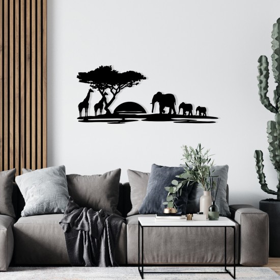Decorative Metal Wall Accessory Primavera Black Wallxpert Decorative Metal Wall Accessory Primavera Black