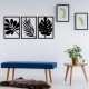 Decorative Metal Wall Accessory Cincuenta Black Wallxpert Decorative Metal Wall Accessory Cincuenta Black