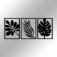 Decorative Metal Wall Accessory Cincuenta Black Wallxpert Decorative Metal Wall Accessory Cincuenta Black