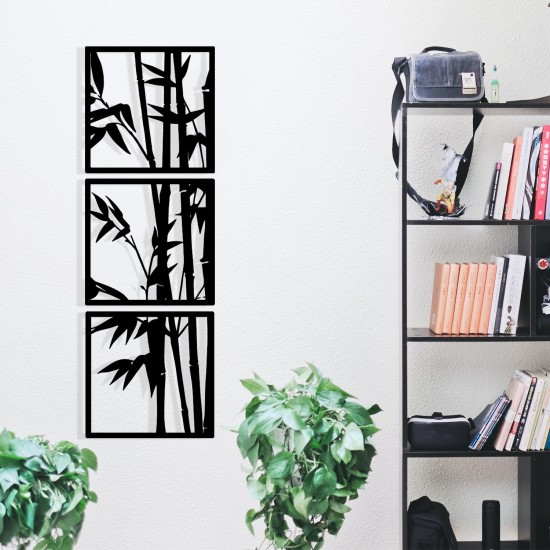 Decorative Metal Wall Accessory Tuyunju Black Decorative Metal Wall Accessory Tuyunju Black