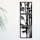 Decorative Metal Wall Accessory Tuyunju Black Decorative Metal Wall Accessory Tuyunju Black