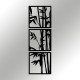 Decorative Metal Wall Accessory Tuyunju Black Decorative Metal Wall Accessory Tuyunju Black