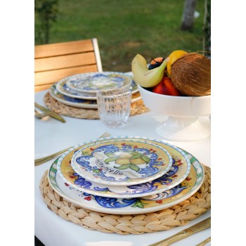 Plate Set (6 Pieces) LMN001 Multicolor