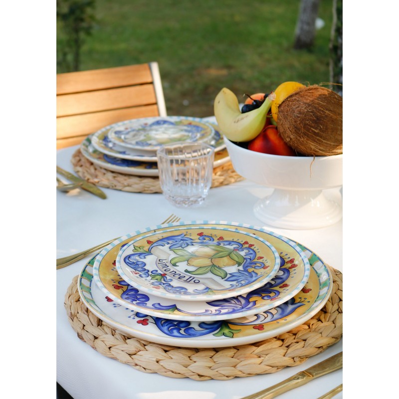 Plate Set (6 Pieces) LMN001 Multicolor