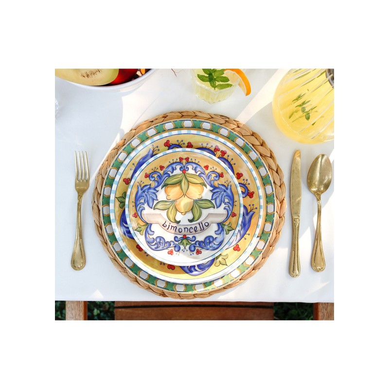 Plate Set (6 Pieces) LMN001 Multicolor