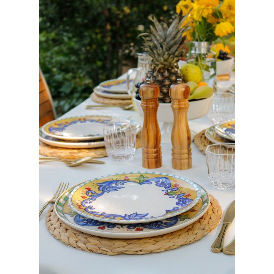 Service Plate Set (6 Pieces) LMN002 White
Blue
Gold
Green