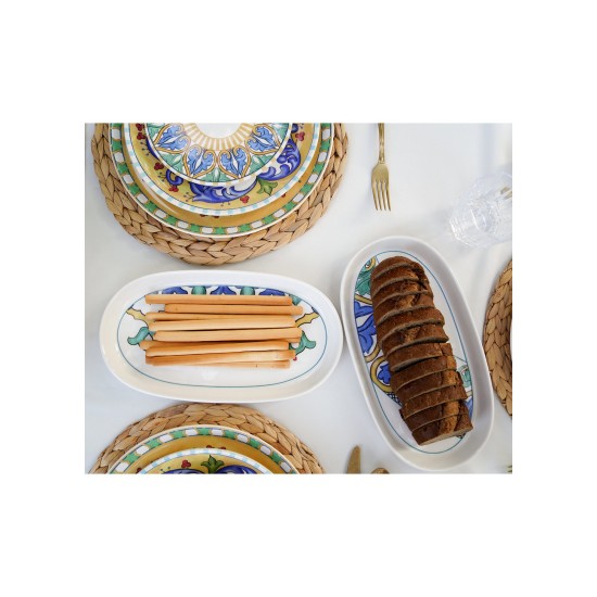 Hermia Service Plate Set (2 Pieces) LMN007 Grey