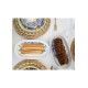 Hermia Service Plate Set (2 Pieces) LMN007 Grey