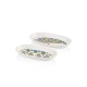 Hermia Service Plate Set (2 Pieces) LMN007 Grey