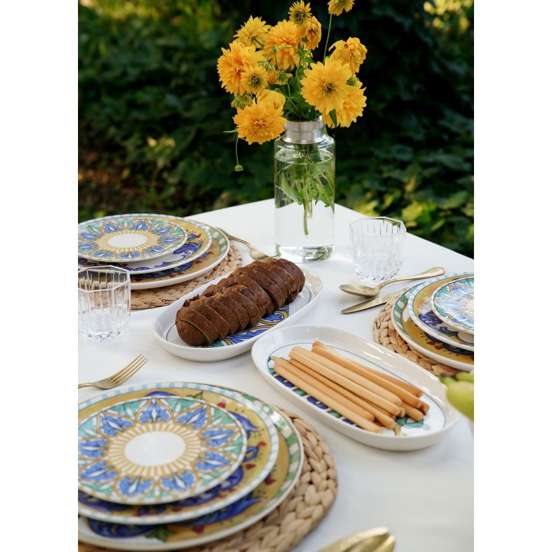 Hermia Service Plate Set (2 Pieces) LMN007 Grey