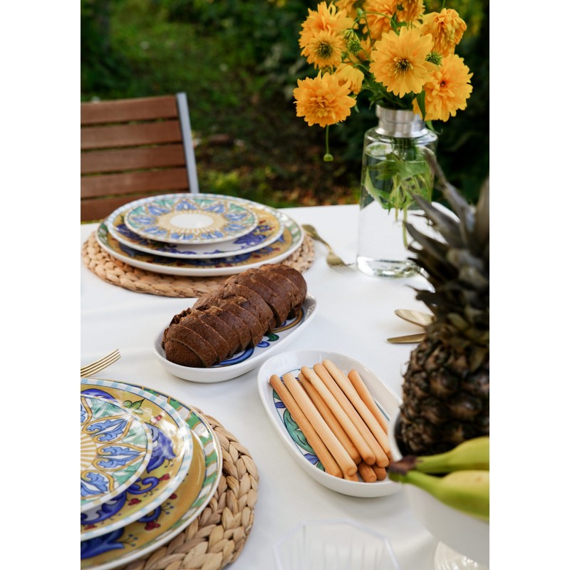 Hermia Service Plate Set (2 Pieces) LMN007 Grey