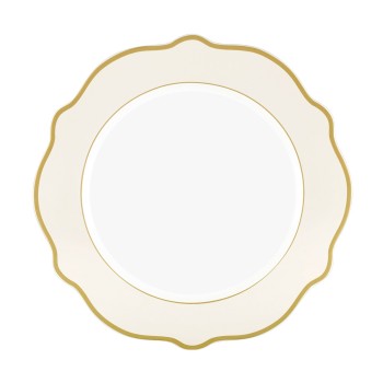 Dessert Plate Set (6 Pieces) DNR0022 Cream