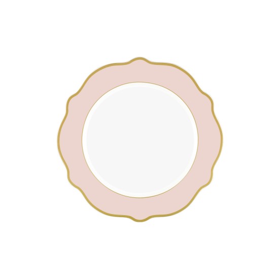 Dessert Plate Set (6 Pieces) DNR0026 Pink