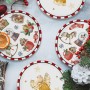 Ceramic Dessert Plate Set (6 Pieces) NEW029 White
Red
Yellow