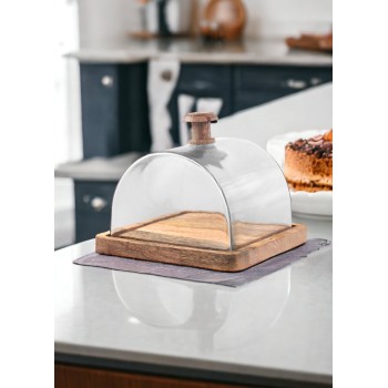 Cake Serving Plate CAM0403 Transparent