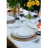 Service Plate Set (6 Pieces) DLY003 White