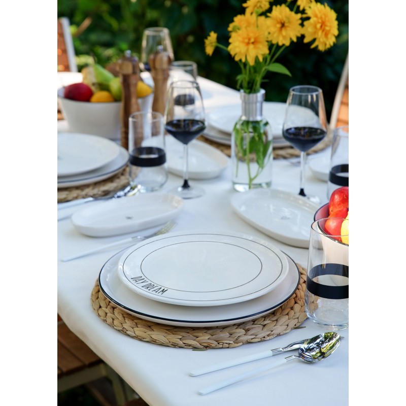 Service Plate Set (6 Pieces) DLY003 White