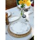 Service Plate DLY006 White Service Plate DLY006 White