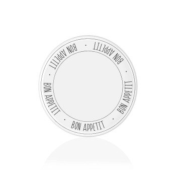 Service Plate DLY006 White