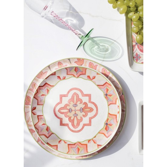 Service Plate DVT0004 Pink Service Plate DVT0004 Pink