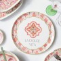 Service Plate DVT0004 Pink