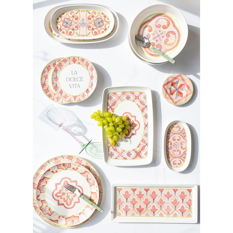 Service Plate DVT0004 Pink