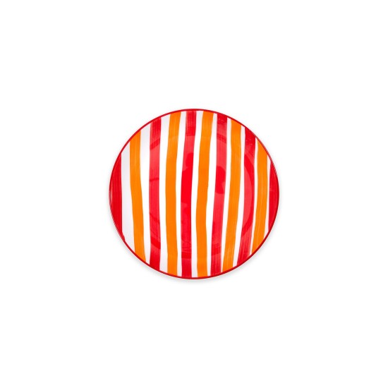 Ceramic Dessert Plate Set (6 Pieces) JOY0001 Orange